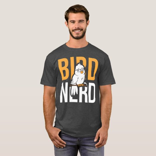 T-shirt Oiseaux Oiseau Oiseau Oiseau Nerd Oiseau Idée cade (Devant entier)