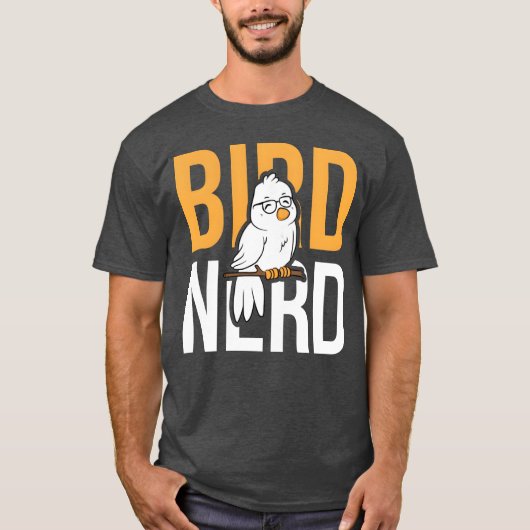 T-shirt Oiseaux Oiseau Oiseau Oiseau Nerd Oiseau Idée cade (Devant)