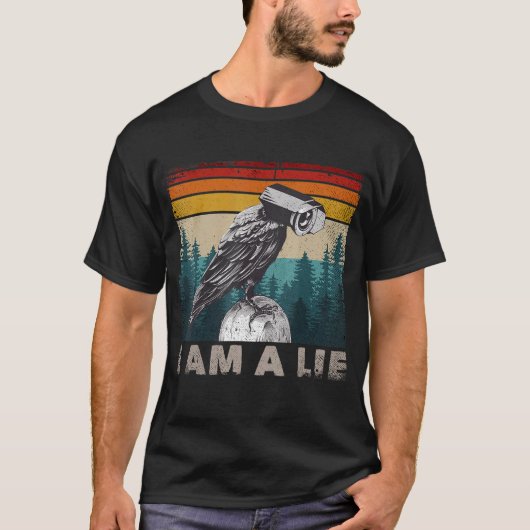T-shirt Oiseaux Pas Véritable Merch Surveillance Mème Oise (Devant)