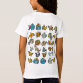 T-Shirt Oiseaux & petits oiseaux (Dos)