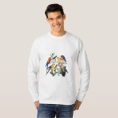 T-shirt Oiseaux printaniers (Devant entier)