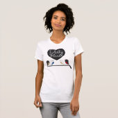 T-shirt Oiseaux sales originaux (Devant entier)