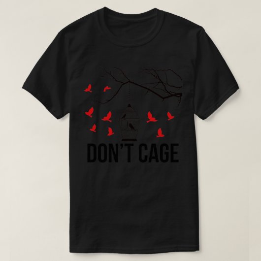 T-shirt Oiseaux sans cage (Design devant)