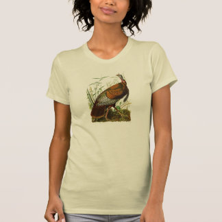 T-shirt Oiseaux sauvages de la Turquie John James Audubon