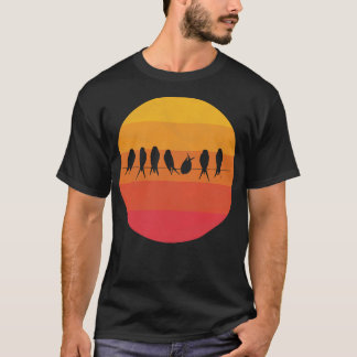 T-shirt Oiseaux sur corde