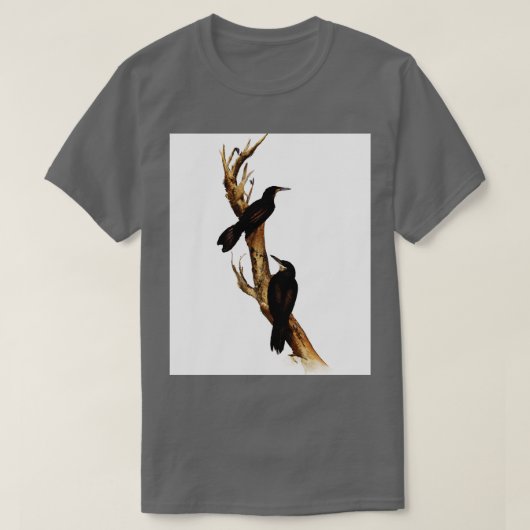 T-shirt Oiseaux sur une branche (Design devant)