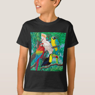 T-shirt Oiseaux tropicaux