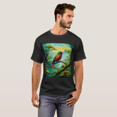 T-shirt Oiseaux Tropicaux Amazoniens #2 (Devant entier)