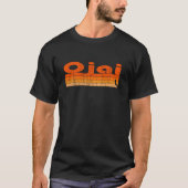 T-shirt Ojai California Retro 80s Style Long Manche T Shir (Devant)