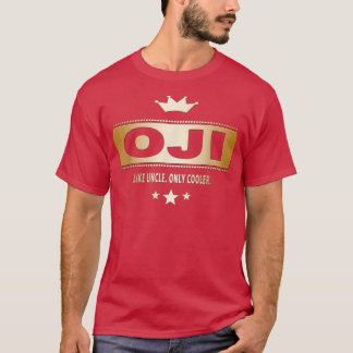T-shirt Oji comme oncle seul Glacière Tee en japonais