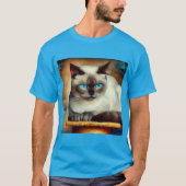 T-shirt Ojos Azules Cat (Devant)