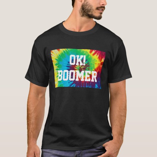 T-SHIRT OK BOOMER (Devant)