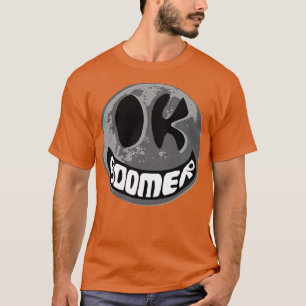 T-shirt Ok Boomer Moon Lunaire Boomer