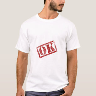 T-shirt OK Écrit