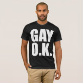 T-SHIRT OK GAI (Devant entier)