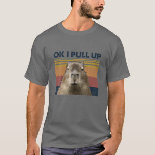 T-shirt Ok, J'Atire Capybara Retro Vintage