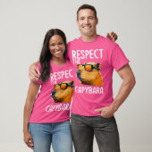T-shirt Ok Je Ramasse Capybara Funny Capybara Aux Femmes (Unisexe)