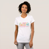 T-shirt Ok, mais premier café, super (Devant entier)