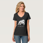 T-shirt Ok Now What Yoga Downward Dog Workout (Devant entier)