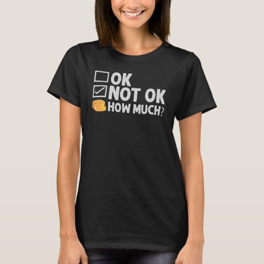 T-shirt Ok Pas Ok Combien De Voyage Simple Hack 1 (Devant)