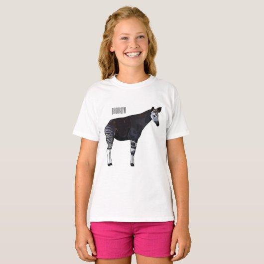 T-shirt Okapi (Devant entier)