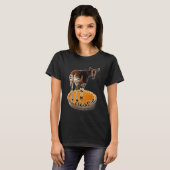T-shirt Okapi on a Pie Okapie Zebra Pun Weird Forest Gira (Devant entier)
