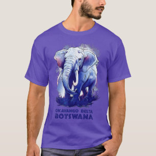 T-shirt Okavango Delta Botswana Safari National Park Jeu