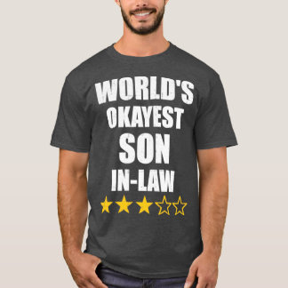 T-shirt Okayest soninlaw de père