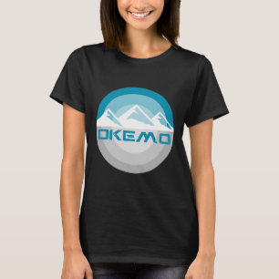 T-shirt Okemo Mountain Vermont Retro Snowboard Vintage Ski