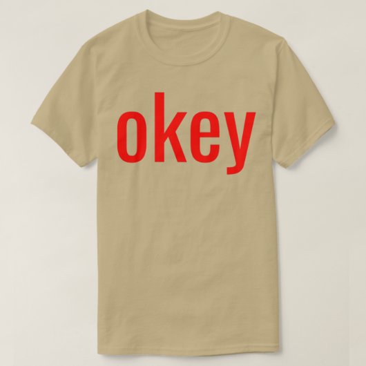 T-shirt okeyTShirt (Design devant)