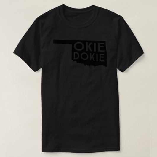 T-shirt Okie Dokie Oklahoma Fitting T.png (Design devant)