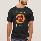 T-shirt Okinawa Karate Martial Art lieu de naissance T-shi (Devant)