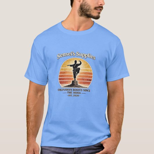 T-Shirt Okinawan Roots Gold (Devant)