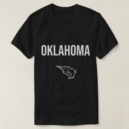 T-shirt Oklahoma Baptist University OBU Bison empilé T-Sh (Design devant)