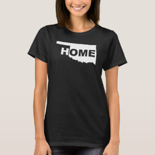 T-shirt Oklahoma Maison Loin de l'État Tees