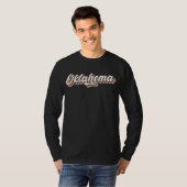 T-shirt Oklahoma Ok Vintage State Retro (Devant entier)