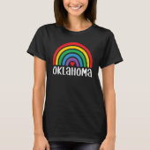 T-shirt Oklahoma pour femmes Voyage I Love Oklahoma USA (Devant)