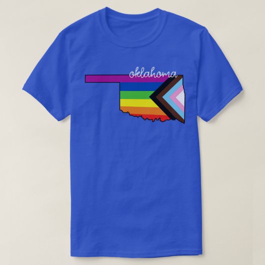 T-shirt Oklahoma Pride (Design devant)