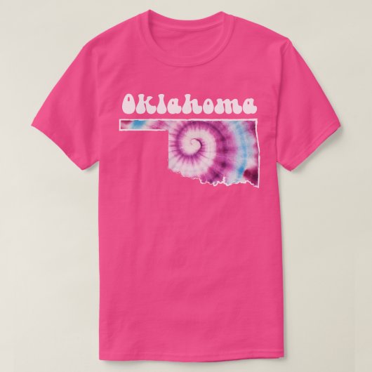T-shirt Oklahoma Tie Dye (Design devant)