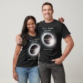 T-shirt Oklahoma Total éclipse solaire 8 avril 2024 (Unisexe)