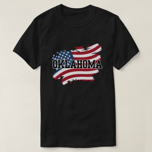 T-shirt Oklahoma USA (Design devant)