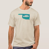 T-shirt Oklahoma Wave Fishing (Devant)