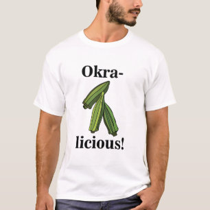 T-shirt Okra Vegetable Southern Food