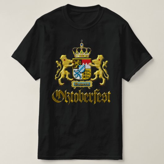 T-shirt Oktoberfest Bavaria Crest (Design devant)