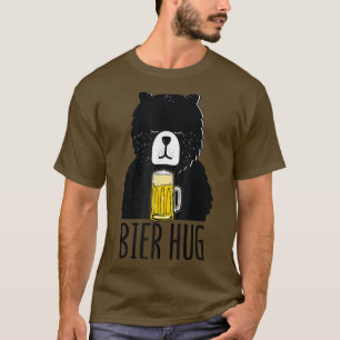 T-shirt Oktoberfest Bier Bear Hug German Bier Mug Par