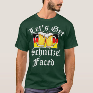 T-shirt Oktoberfest - Faisons face à Schnitzel face au Ger