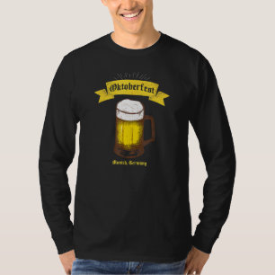 T-shirt Oktoberfest Munich Allemagne - Lustige Bier Party 