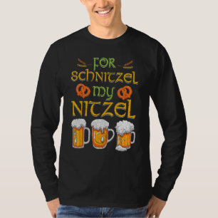 T-shirt Oktoberfest Pour Schnitzel My Nitzel
