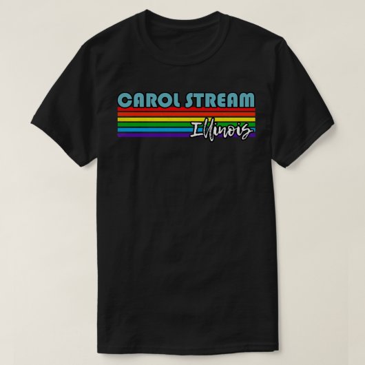 T-shirt ol Stream Illinois Pride ol Stream LGBT Cadeau LGB (Design devant)