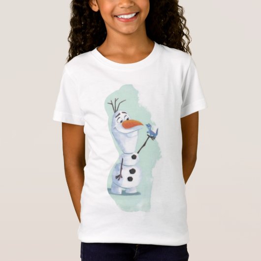 T-Shirt Olaf et un petit ami (Devant)